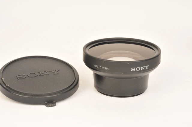 Sony VCL-0752H Wide Conversion Lens for 52mm lens filter thread