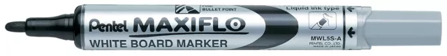 Pentel Whiteboard Marker MAXIFLO MWL5S schwarz