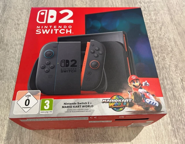 NINTENDO SWITCH 2 with Mario Kart World Bundle - Brand New and Sealed ...