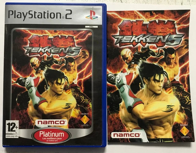 Tekken 5 Sur PS2 - Version PAL - Bon état - Jeu Complet