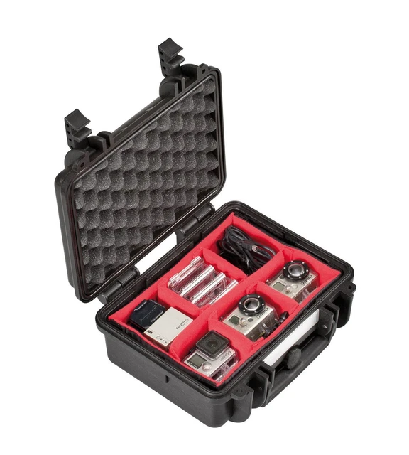 Explorer Cases 2712 Etui Rigide 305x270x144mm avec Kit de Séparation (Noir)
