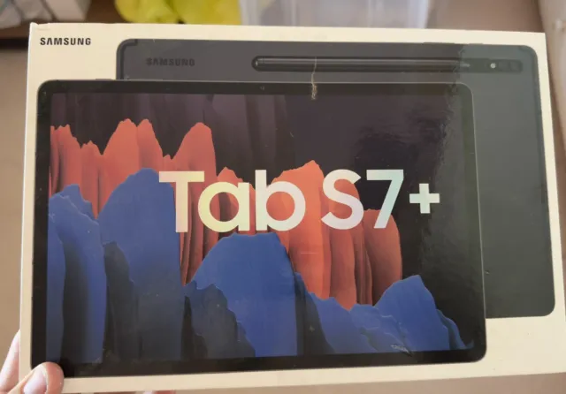 Samsung Galaxy Tab S7+ SM-T970 128GB, Wi-Fi, 12.4" - Black