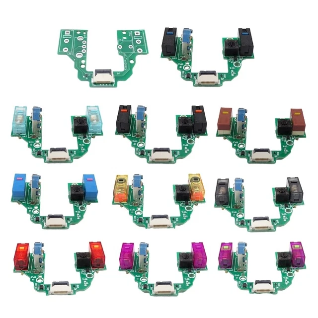 MOUSE UPPER MOTHERBOARD Welded Soldered Micro Switches Button Board for ...