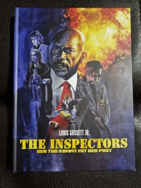 The Inspectors Der Tod kommt mit der Post Blu Ray Mediabook Action Sammlung