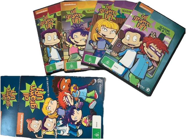RUGRATS ALL GROWN Up Collector’s Edition: Complete Series S 1-5 DVD R4 ...
