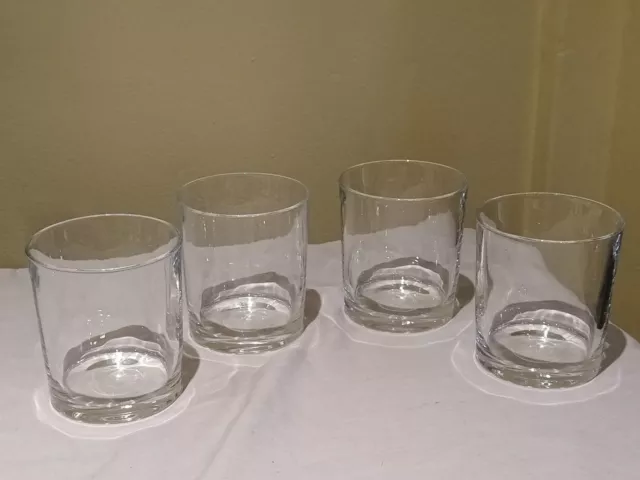 Set Of 4 Riedel Old Fashioned Whiskey Glasses