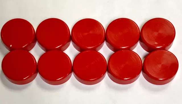 LOT OF 10 EATON CUTLER HAMMER 10250T102 E34PB2 Flush Head Red Pushbutton