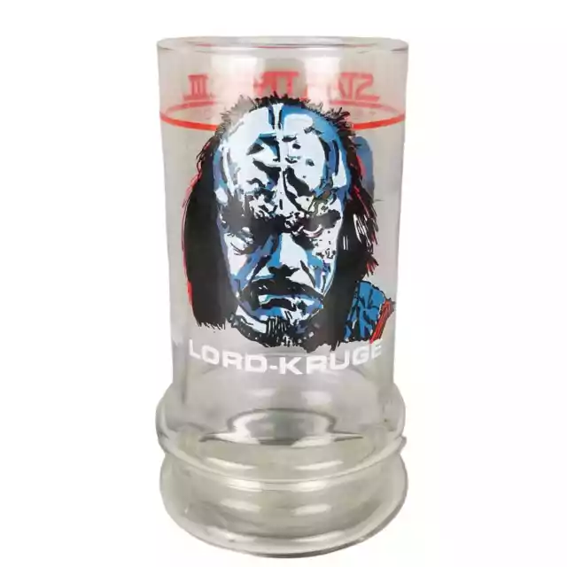 Lord Kruge Trek III The Search For Spock Star Glass Taco Bell 1984
