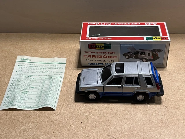 Made Japan Diapet Yonezawa Toys Toyota Hiace Police Bus 1975 Ref 334 Made Japan Diapet Yonezawa Toys Toyota Hiace Police Bus 1975 Ref 334