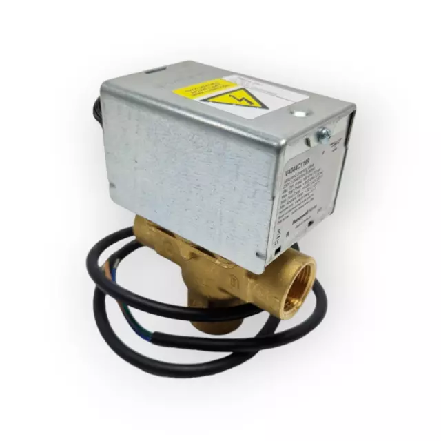 Honeywell Valvola Tre Vie 3 Ø 3/4 Femmina V4044C1189 Elettrovalvola Caldaia
