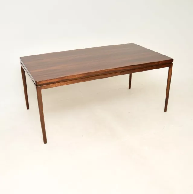 Danish Vintage Rosewood Dining Table by Johannes Andersen