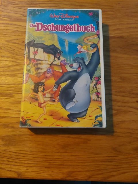 Das Dschungelbuch Vhs 1122 25 Wert DAS DSCHUNGELBUCH VHS Video Kassette Walt Disneys Meisterwerk 1122/25