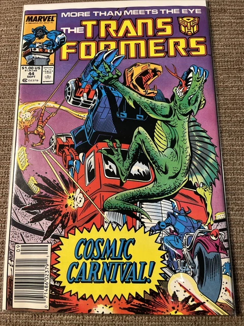 Marvel Comics The Transformers  #44 Comic book. “More than meets the Eye!”