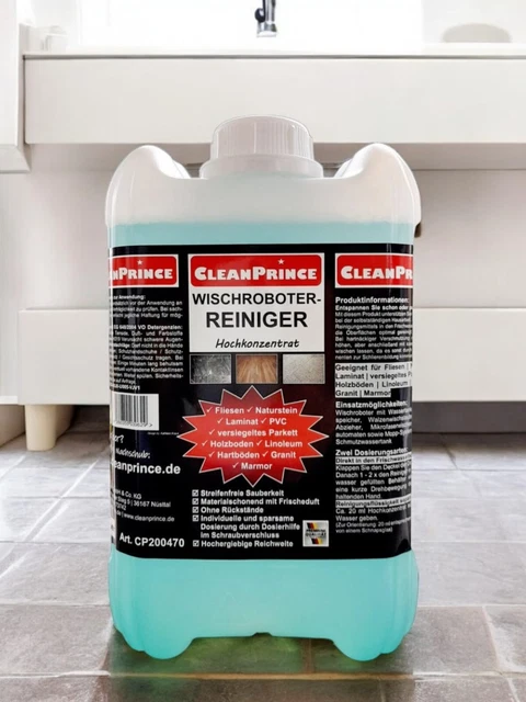 Bio Smellkiller CleanPrince 5 Litres - Neutraliseur D'odeurs Pour Poubelles, Seau à Couches