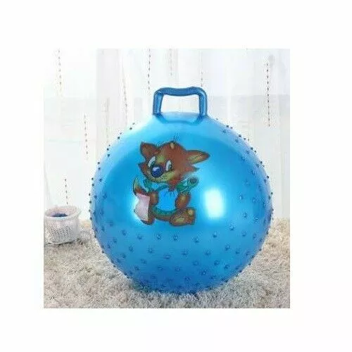 ZD Trading Hopper Ball - Ballon Sauteur avec poignée - Jouet pour Enfant 3  Ans et Plus - Ballon Gonflable Magenta - 45cm : : Jeux et Jouets