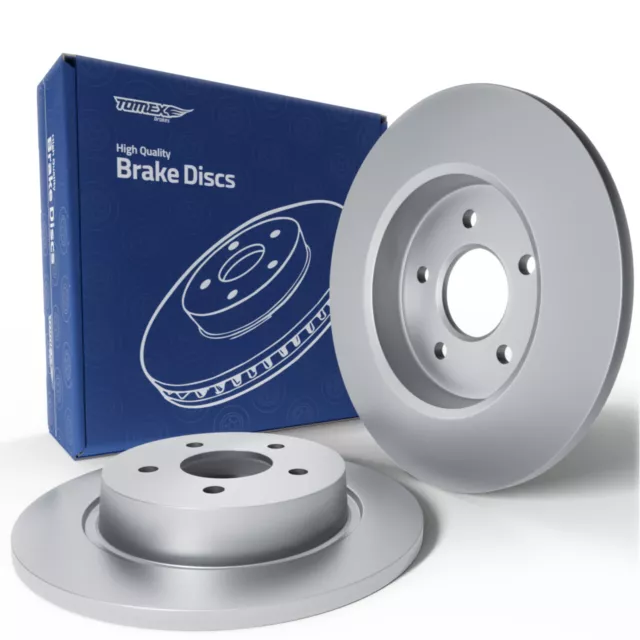 2x Les disques de frein (arrière) pour Ford Kuga II SUV (2012-2019)