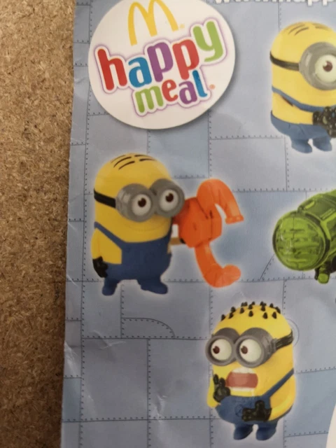 McDonalds Happy Meal Spielzeug 2013 Despicable Minions 2 Figuren Einzelspielzeug - verschiedene 2
