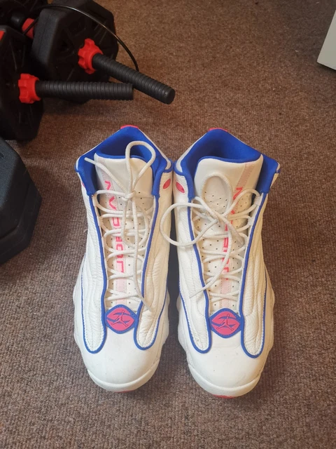 AIR JORDAN PRO Strong Racer Pink Blue White 37.50 PicClick UK