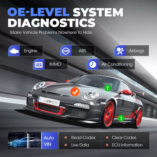 Launch CRP919X PRO Profi OBD2 Diagnosegerät Scanner ALLE System ECU Key Coding 3