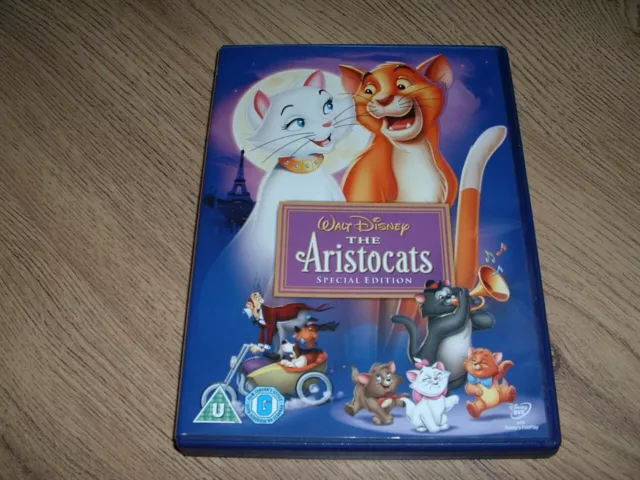 THE ARISTOCATS - SPECIAL EDITION DISNEY DVD - very good condition