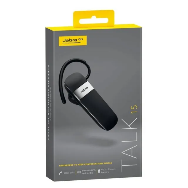 Jabra Talk 15 SE Bluetooth Headset In Ear Kopfhörer kabellos alle Smartphones