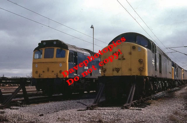 ORIGINAL 35MM Slide Railway Diesel /Steam-40121 & 25130 @ Carnforth ...