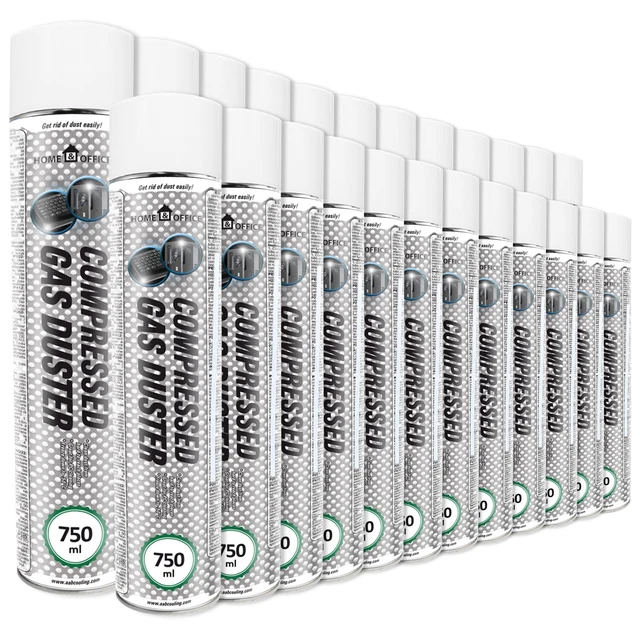 12 X AAB COOLING SPRAY AD ARIA COMPRESSA 400 ML AIR DUSTER