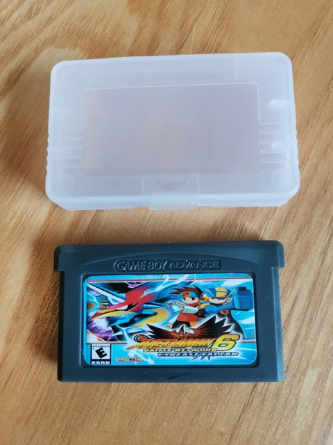 Megaman Battle Network 6 Cybeast Falzar Gameboy Advance GBA TESTED Region Free.