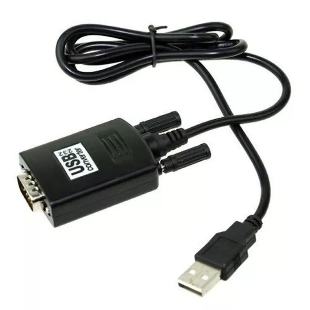 USB 2.0 Male to Prolific RS232 Serial DB9 9 Pin Adapter Converter Cable For PC