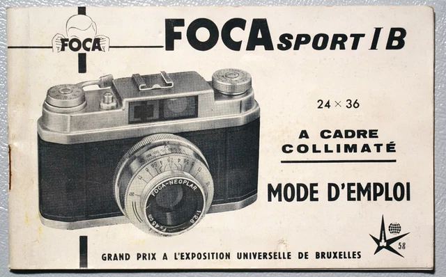 FOCA MODE D'EMPLOI DU FOCAsport IB à cadre collimaté