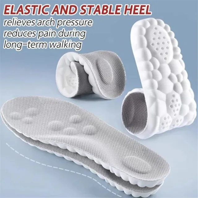Revolutionary Orthopedic Insole 4d Memory Foam Orthopedic Insoles for Shoes~
