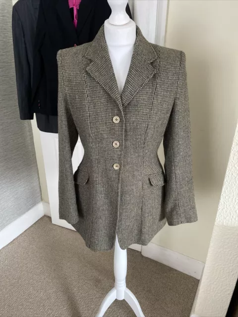 Immaculate Vintage Saddlemaster Tweed Show Jacket 10-12 36”