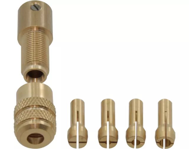 Hobby Drill 1504: Bohrfutter mit 4 Spannzangen - NEU + OVP