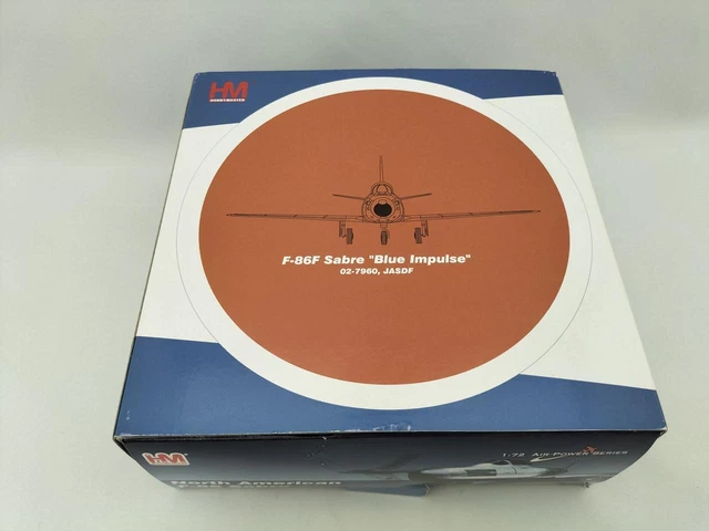 Hobby Master Japan Air Self-Defense Force F-86F Saber Blue Impulse Scale