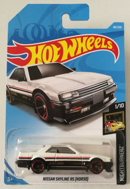 ★ Hot Wheels - NISSAN SKYLINE RS (KDR30 R30) - Nightburnerz 1/10 - 48/250 ★