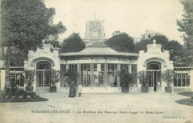58 Pougues-Les-Eaux Pavillon Sources Saint-Leger Et Saint-Leon