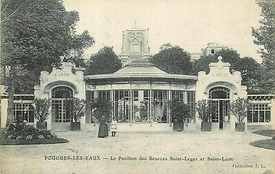 58 pougues-les-Eaux pavilion sources st. leger and saint-leon