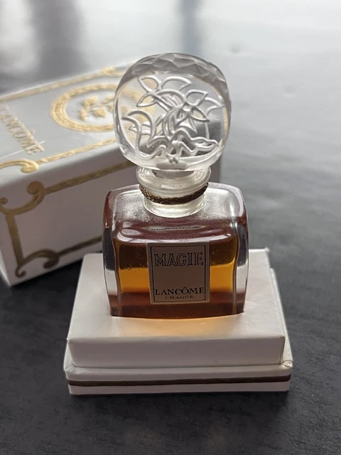Flacon Ancien De Parfum Magie De Lancôme - Vintage Vide - Pièce De Collection