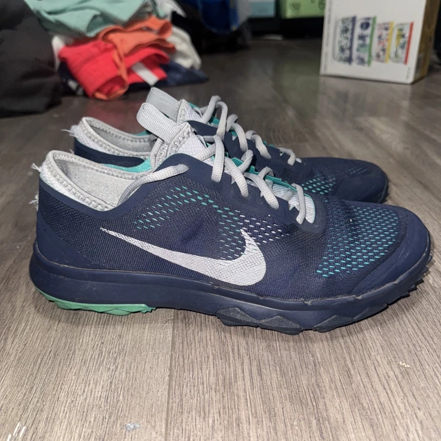 NIKE MENS FI Bermuda Golf Shoes Size 10.5 Spikeless Deep  display picture 2