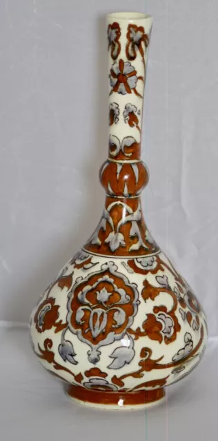 Stunning Art Nouveau 1892 Rozenburg Den Haag - Knobby Vase