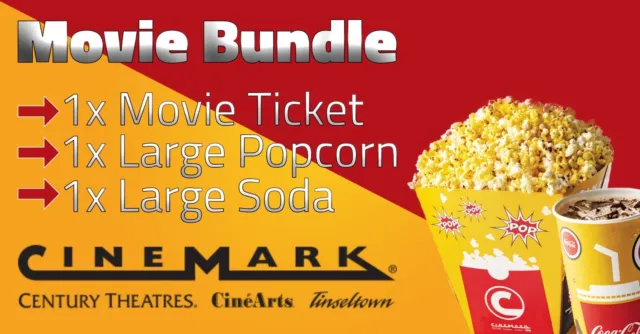 Cinemark Movie/Food Bundle