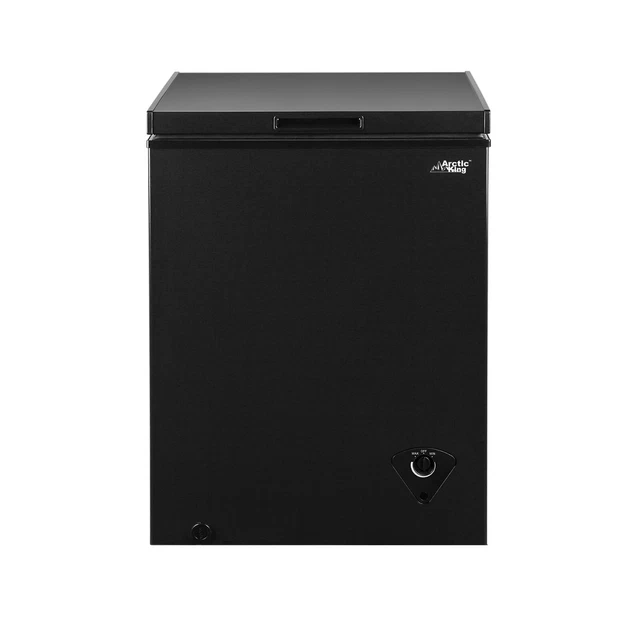 ARCTIC KING FREESTANDING Chest Freezer 5 Cu Ft Black Brand New