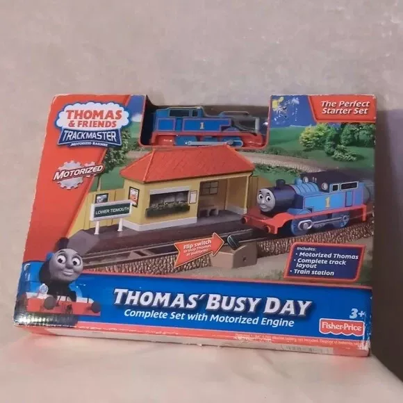 NIB Thomas & Friends Thomas' Busy Day Trackmaster Motorized Railway Set