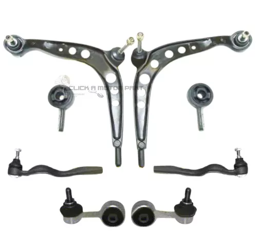 Bmw E36 316 318 320 325 Front 2 Wishbone Arms + Rear Bushes Links Track Rod Ends