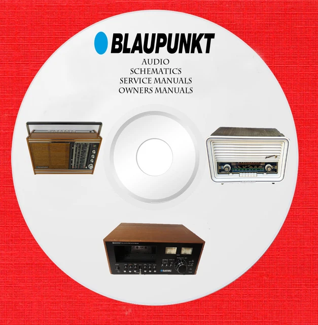 BLAUPUNKT AUDIO CAR radio Repair Service owner manuals pdf dvd EUR 27