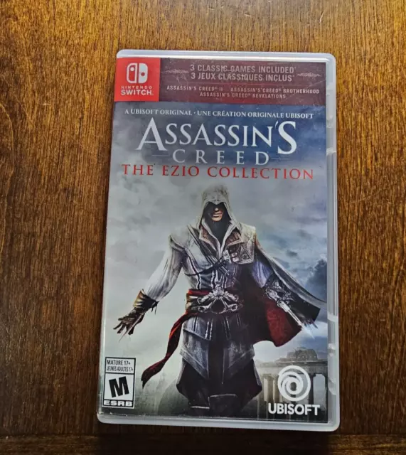 Nintendo Switch Assassins Creed The Ezio Collection Ubisoft Rated M