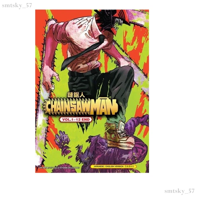 DVD ANIME CHAINSAW Man Complete TV Series (112 End) English Dub, All