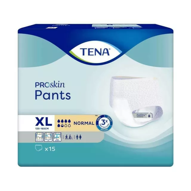 TENA Pants Normal X-Large / XL - 4 x 15 = 60 Stück