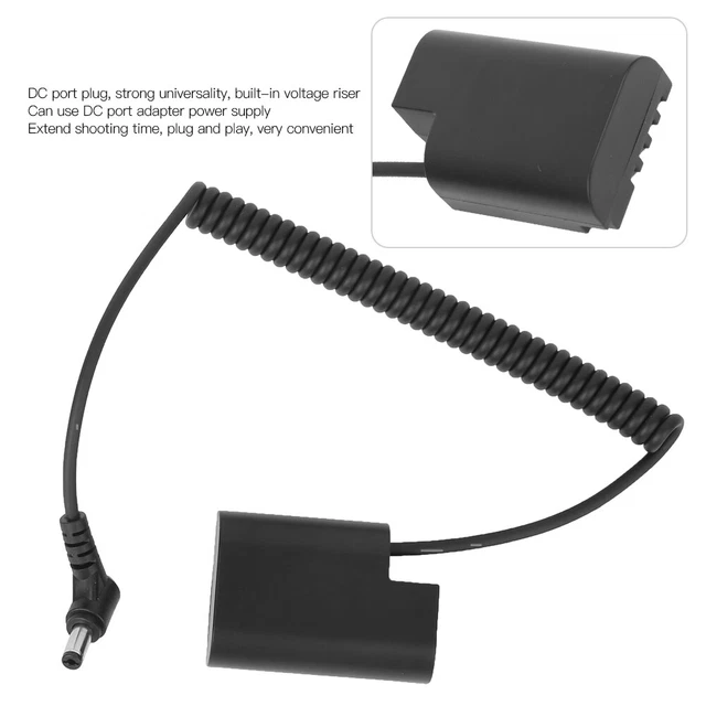 King Ma DMW-BLK22 Decoded Dummy Battery Power Adapter with