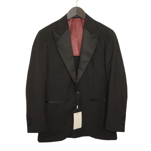 SUITSUPPLY LA SPALLA / Brescia Costume Homme UK 34 Smoking Soie Laine